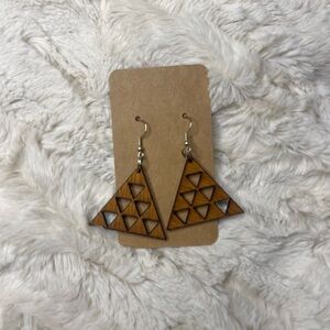 Koa Wood Earrings